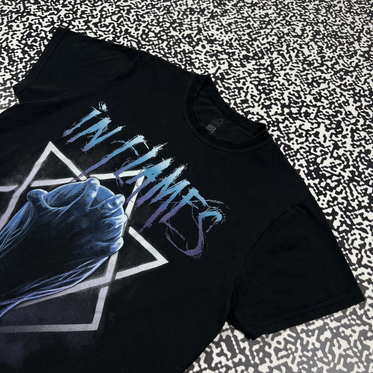 Band Tees Vintage Y2K In Flames Think About The End Rock Metal T-shirt Size US L / EU 52-54 / 3 - 6 Thumbnail