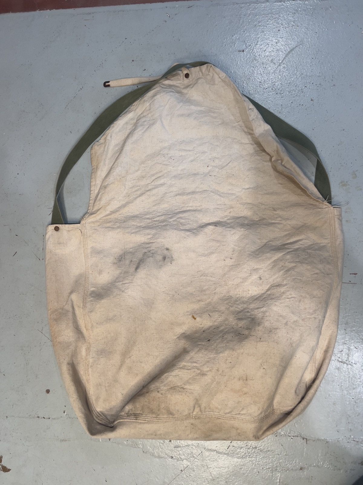 Vintage 1940s stenciled mail messenger bag hirsch weis Size ONE SIZE - 8 Thumbnail