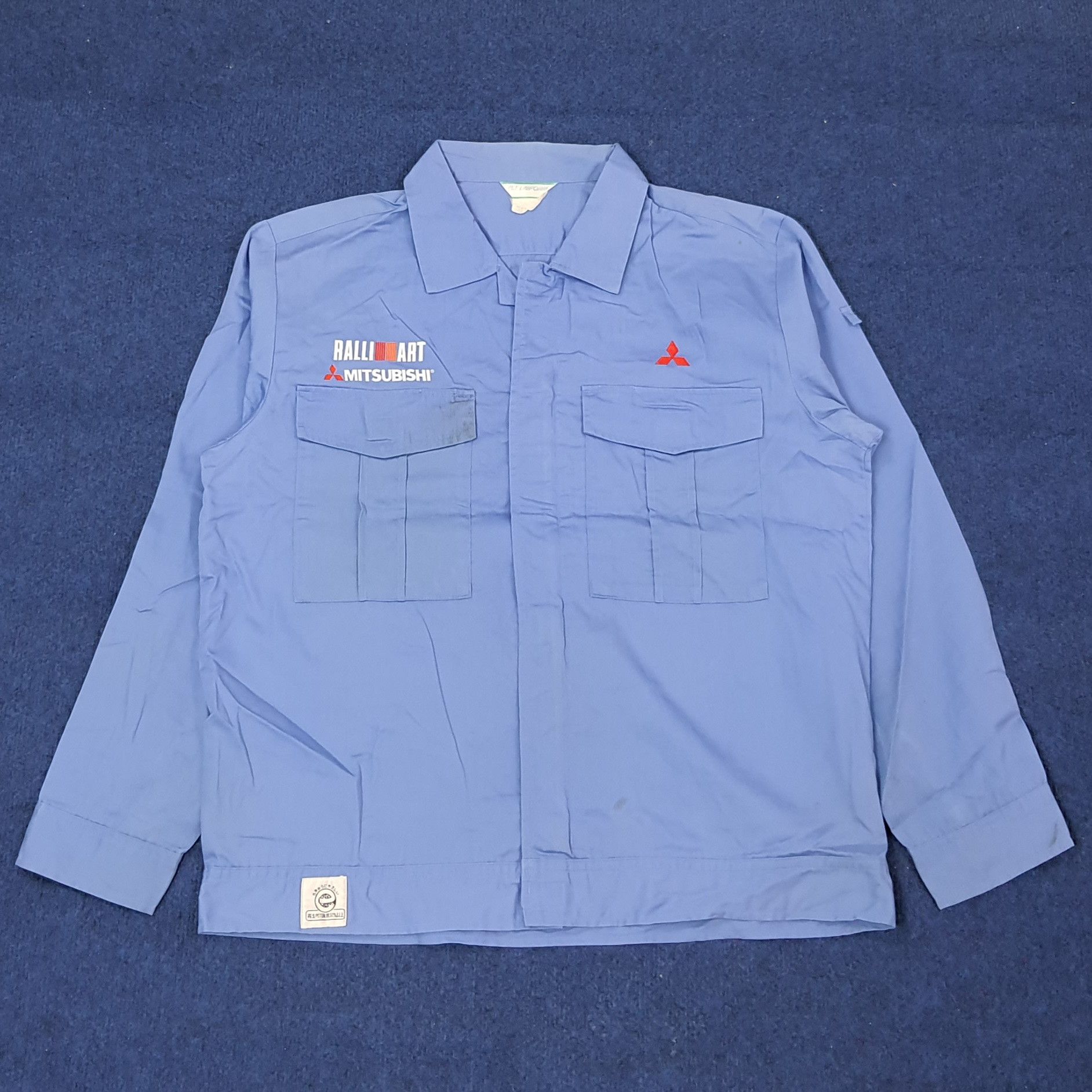 Japanese Brand Vintage Mitsubishi RalliArt Racing Sports Jacket C246N1 Size US L / EU 52-54 / 3 - 2 Thumbnail