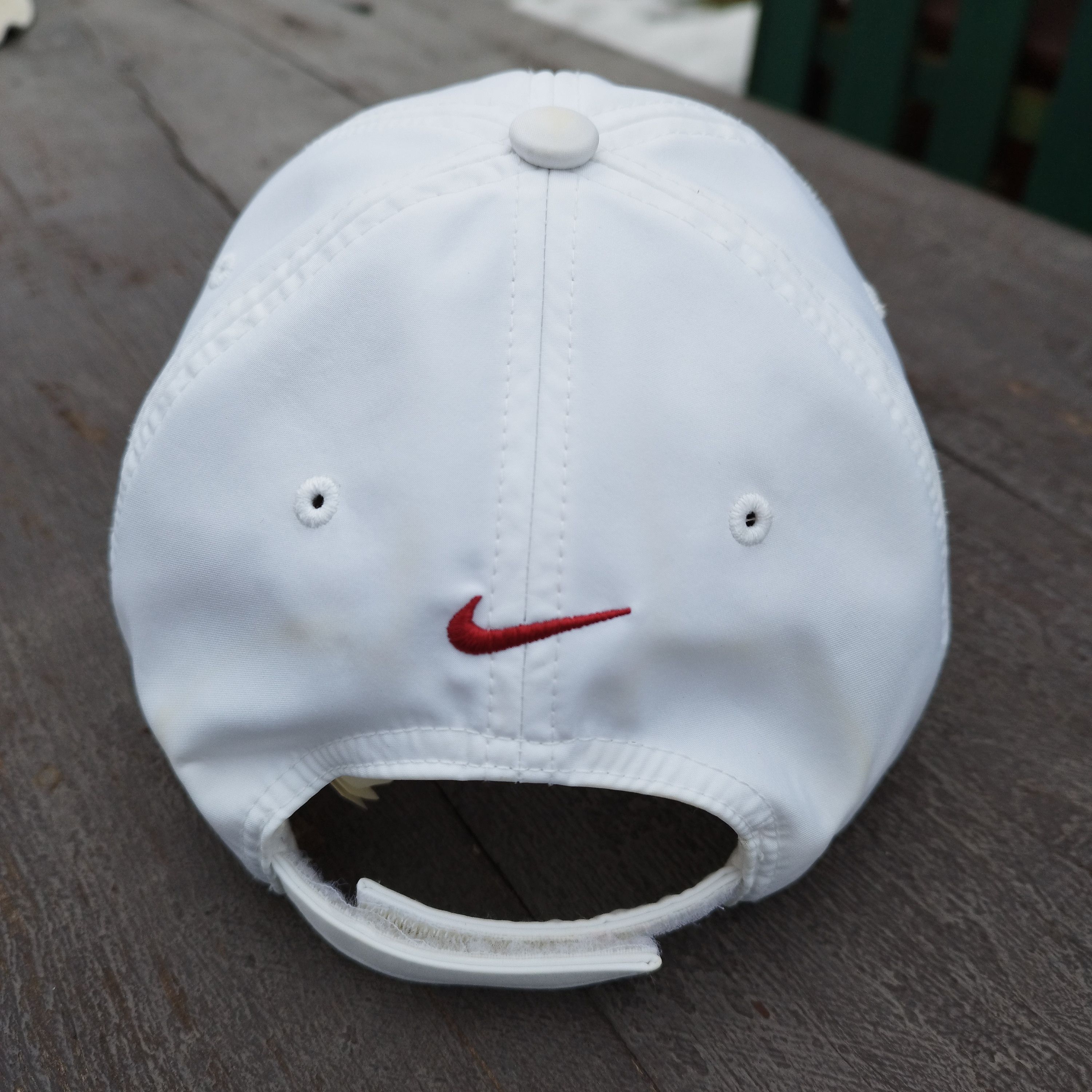 Nike Vintage Nike Swoosh Heritage Cap white y2k streetwear Size ONE SIZE - 6 Thumbnail