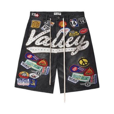 Vale Vale Forever Black 1980's Jorts Black/Wash Size US 30 / EU 46 - 1 Thumbnail