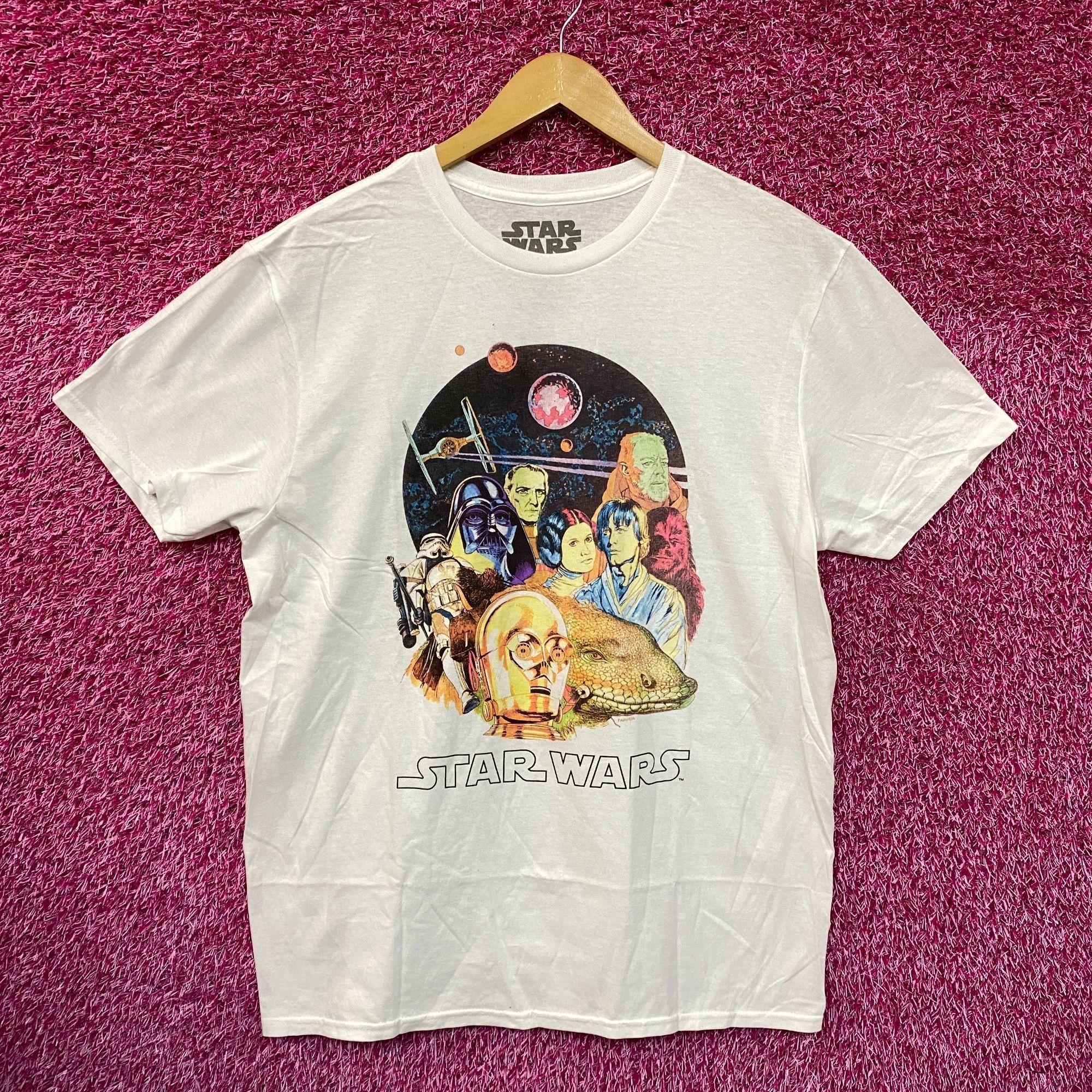 Star Wars Star Wars 1977 Illustrated Dewback Promo Movie Poster Tee L Size US L / EU 52-54 / 3 - 1 Thumbnail