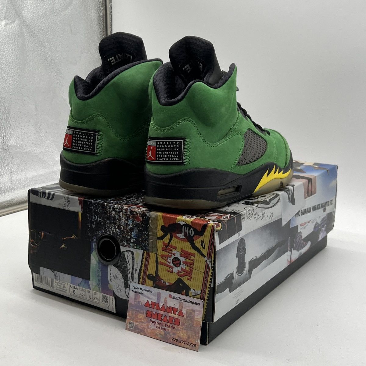 Jordan Brand Air Jordan 5 Oregon Size US 9 / EU 42 - 5 Thumbnail