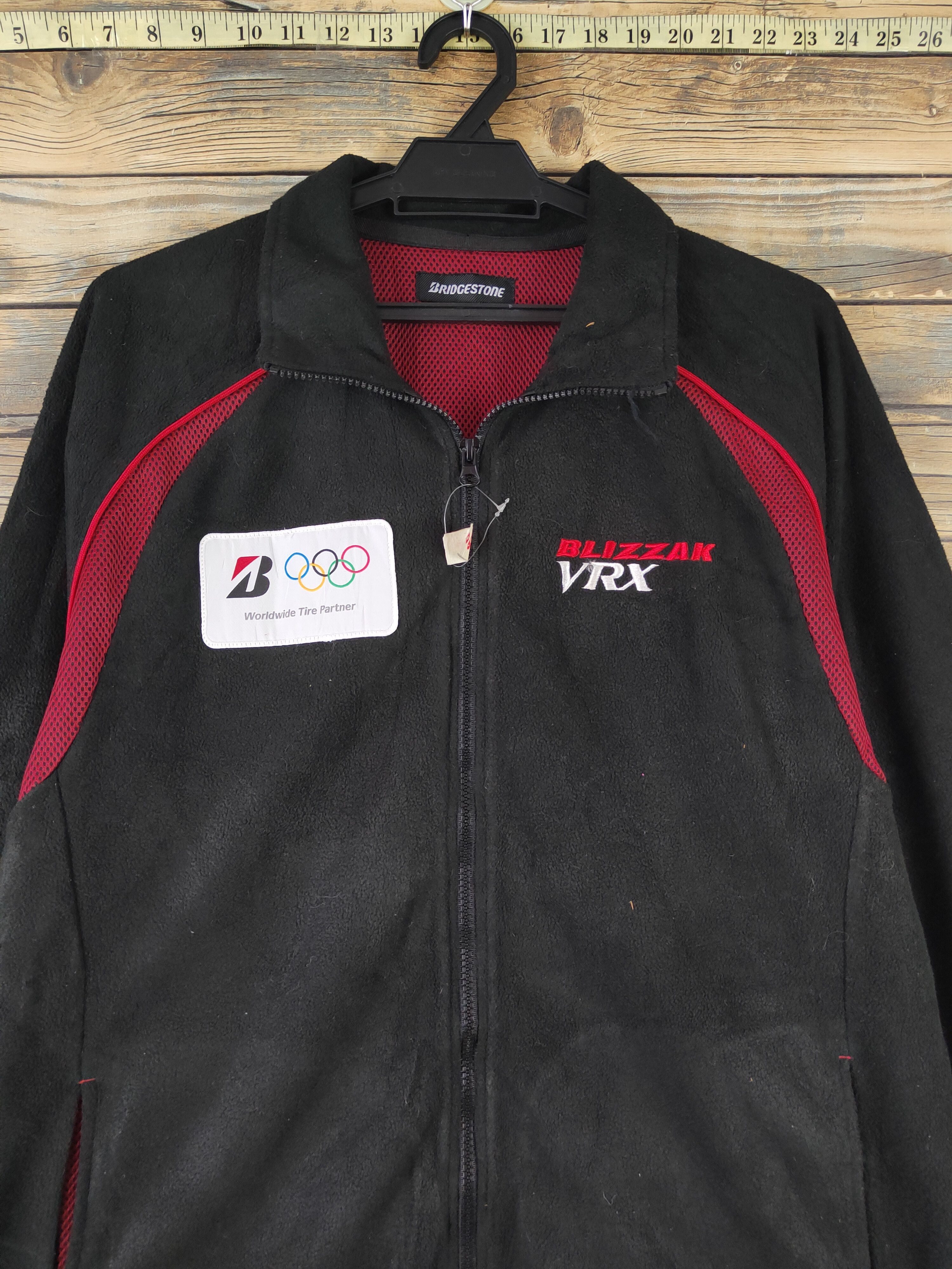 Japanese Brand DL Bridgestone Black motorsport olympic Sweaters #590 Size US L / EU 52-54 / 3 - 2 Thumbnail