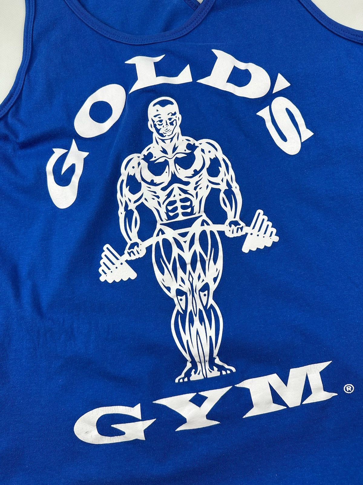 Vintage GOLD's GYM Vintage Washed Tank Top BodyBuilding Size US L / EU 52-54 / 3 - 4 Thumbnail