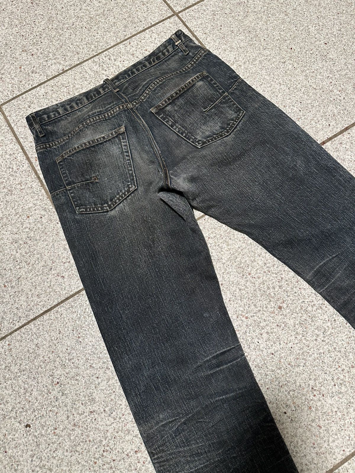 Dior Dior Homme SS03 “Follow Me” Mudwash Indigo Clawmark Denim Size US 30 / EU 46 - 6 Thumbnail