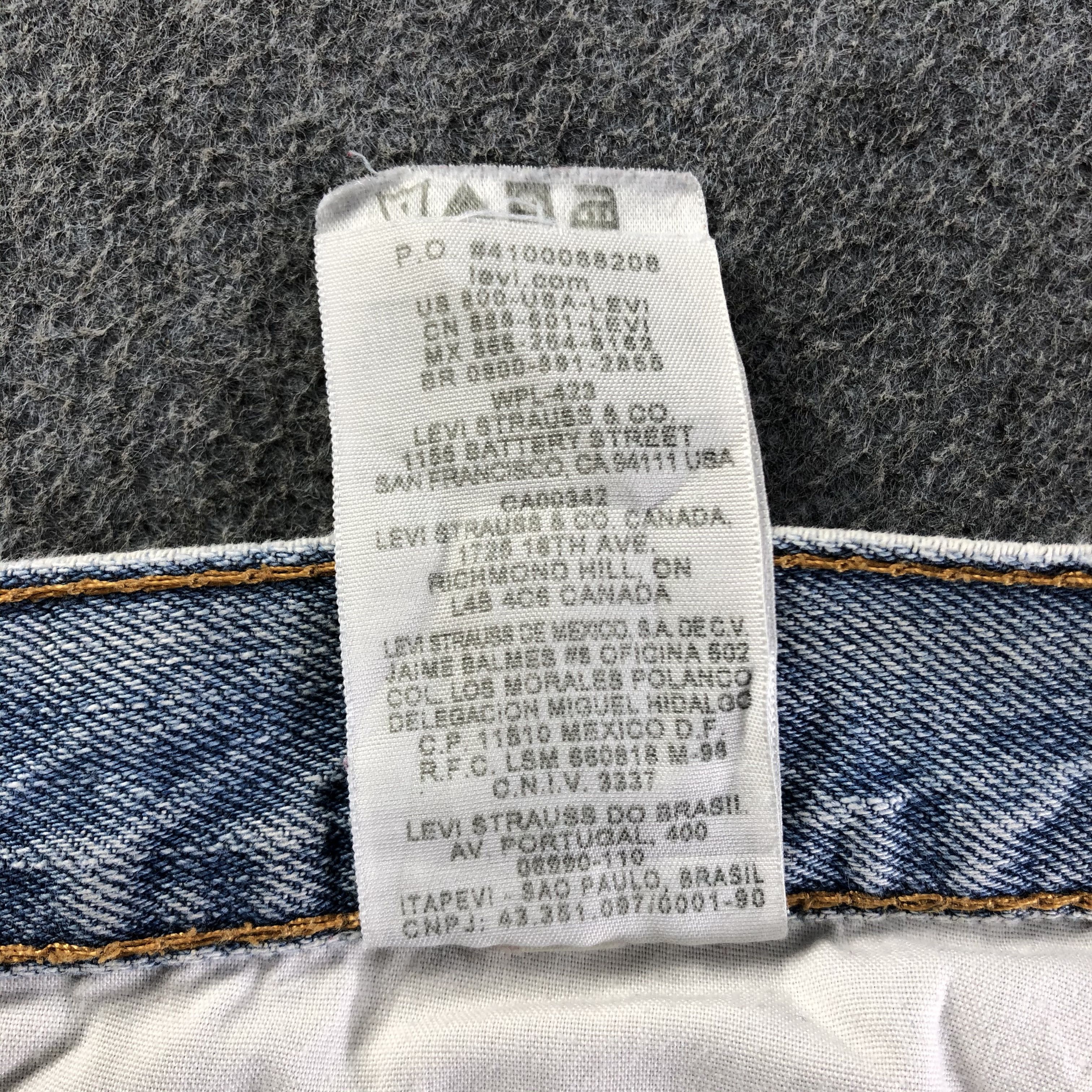 Levi's Vintage Light Wash Levis 560 Jeans-J3041 Size US 39 - 12 Thumbnail