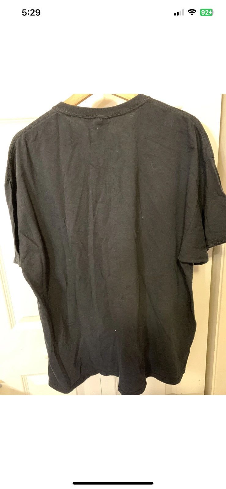 Fruit Of The Loom Walking dead mens sz 2XL zombie Dixon Grimes black t shirt Size US XXL / EU 58 / 5 - 8 Thumbnail