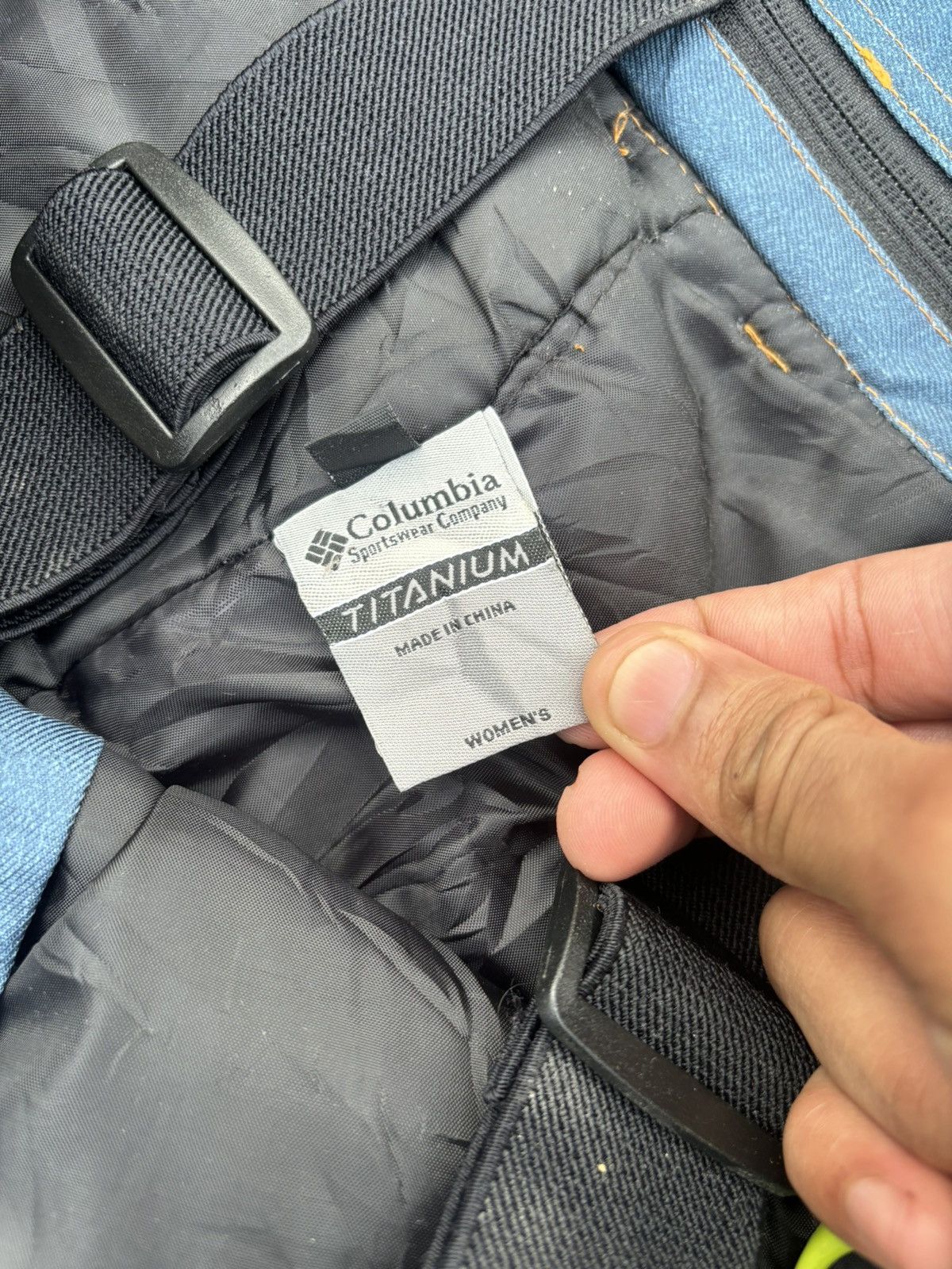 Japanese Brand × Sports Specialties ⛷️ RARE DESIGN VINTAGE COLUMBIA SKIWEAR PANTS Size US 39 - 11 Thumbnail