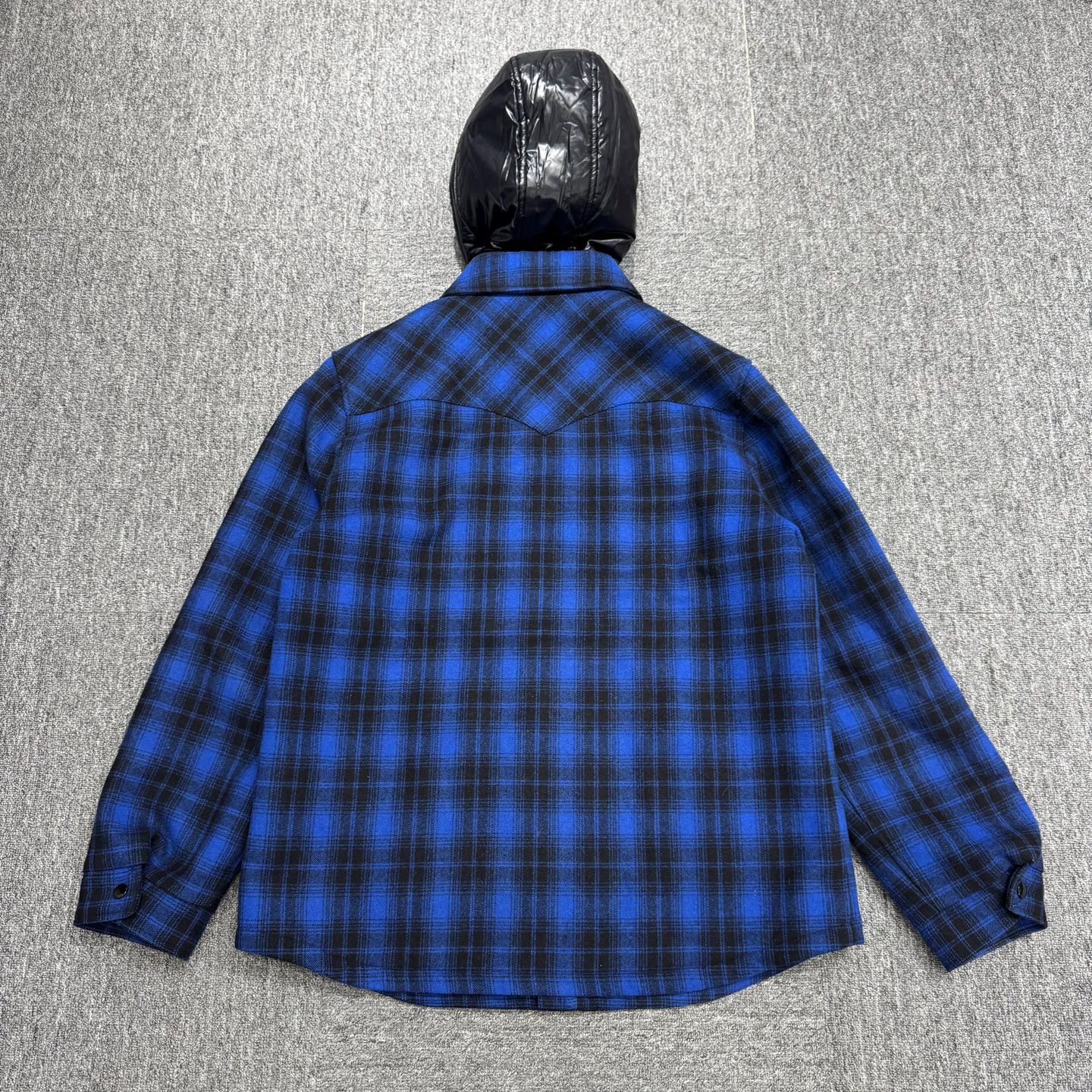 Celine Celine Tartan Wool-Cotton Puffer Jacket size 50 Size US M / EU 48-50 / 2 - 5 Thumbnail
