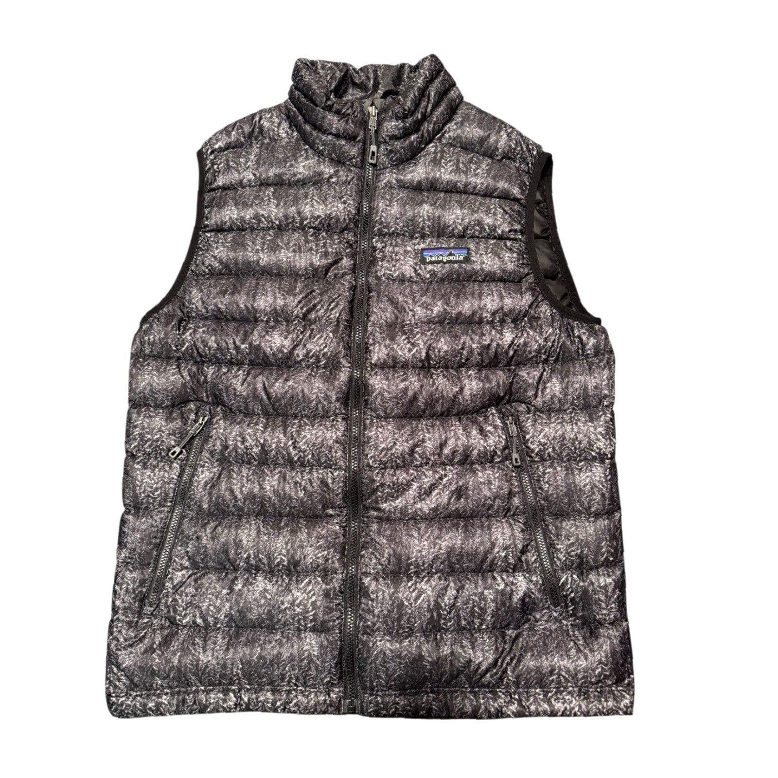 Patagonia PATAGONIA Down Sweater Vest MEN'S Small FORESTLAND BLACK Print FA19 Rare Puffer Size US S / EU 44-46 / 1 - 5 Thumbnail