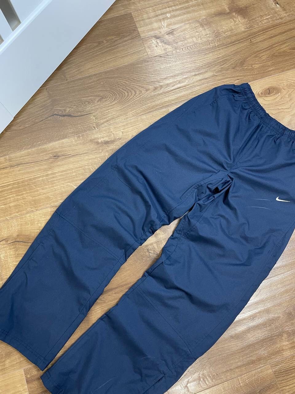 Nike × Vintage Vintage Nike 90’s Y2K Style Swoosh Cargo Drill Nylon Pants Size US 30 / EU 46 - 7 Thumbnail