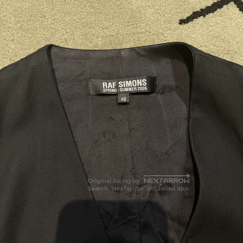 Raf Simons Raf simons 06ss vest suit Size 48L - 2 Thumbnail