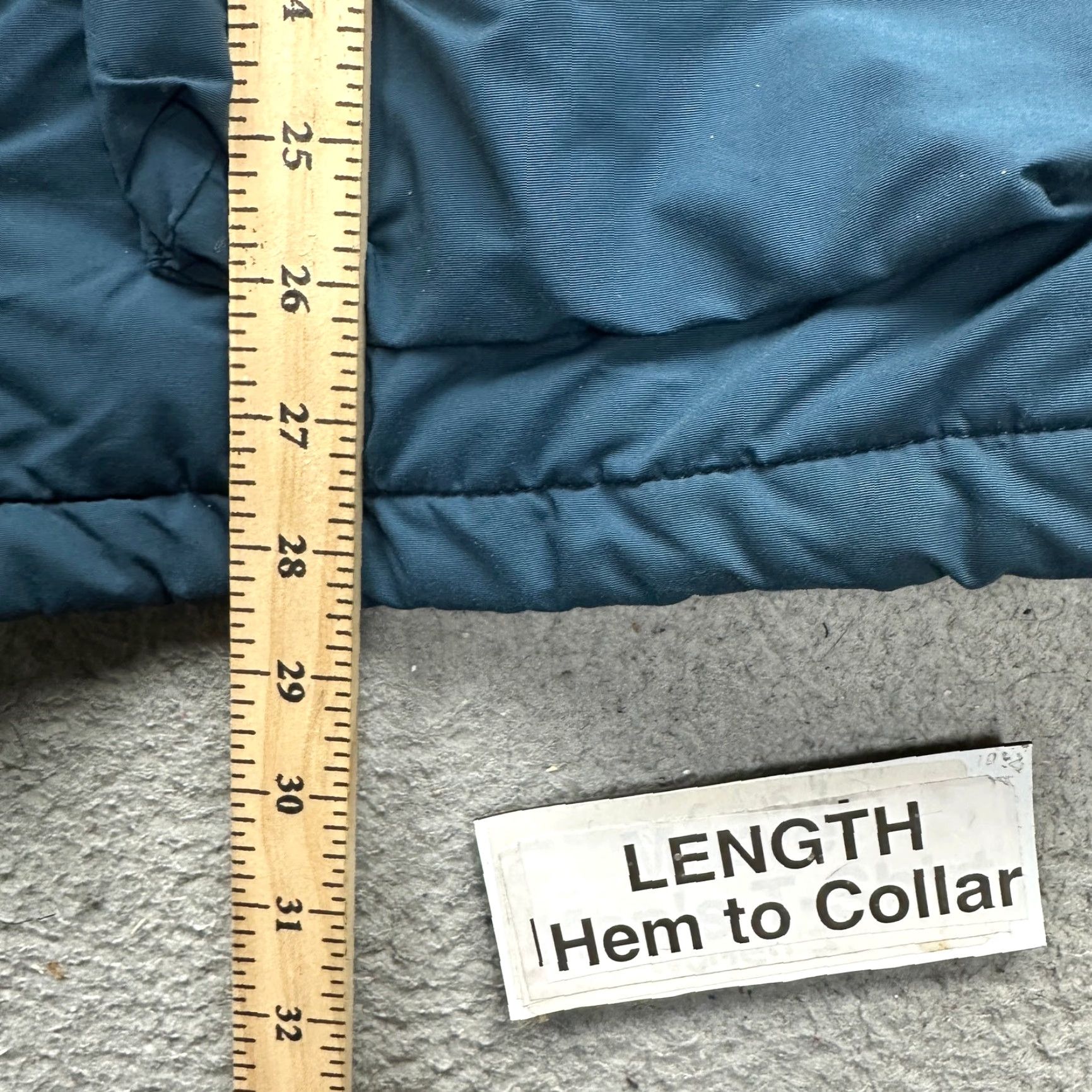 Vintage VINTAGE LL Bean Baxter State Parka Jacket Coat Womens Medium Hooded Navy Puffer Jacket Coat Size M / US 6-8 / IT 42-44 - 4 Thumbnail