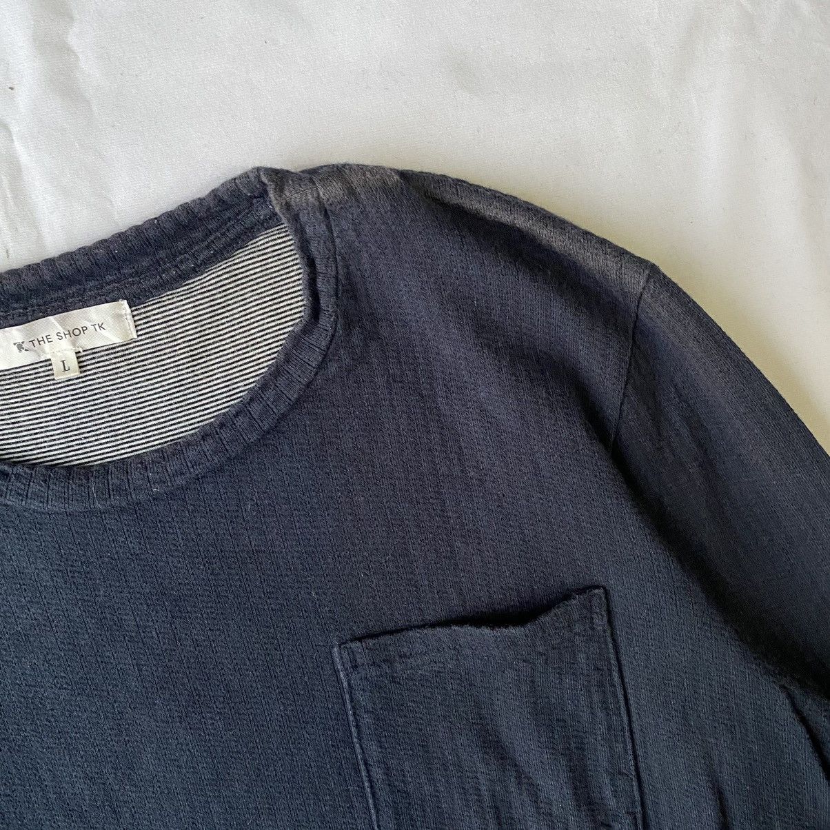 If Six Was Nine × Japanese Brand × Le Grande Bleu (L.G.B.) Japanese Double Layer Gothic Style Long Sleeve Tees Size US L / EU 52-54 / 3 - 6 Thumbnail