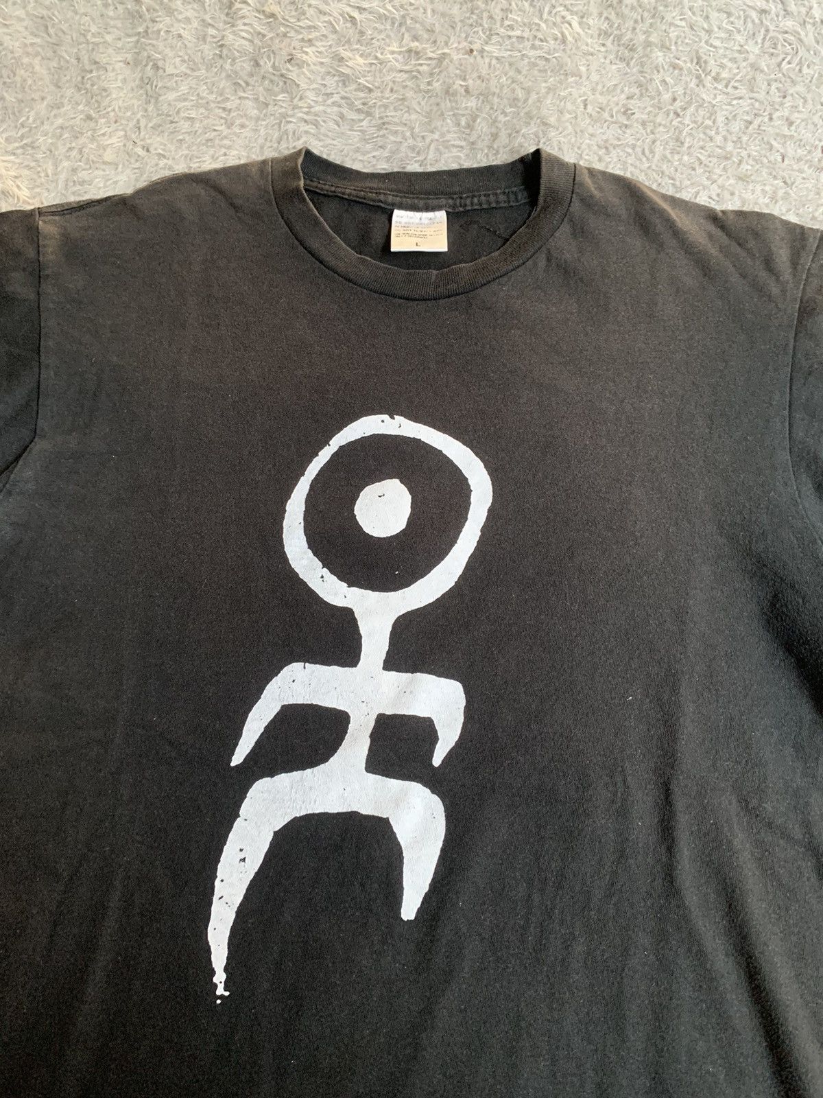 Band Tees × Vintage Vintage Einsturzende Neubauten Logo Tee Size US L / EU 52-54 / 3 - 2 Thumbnail