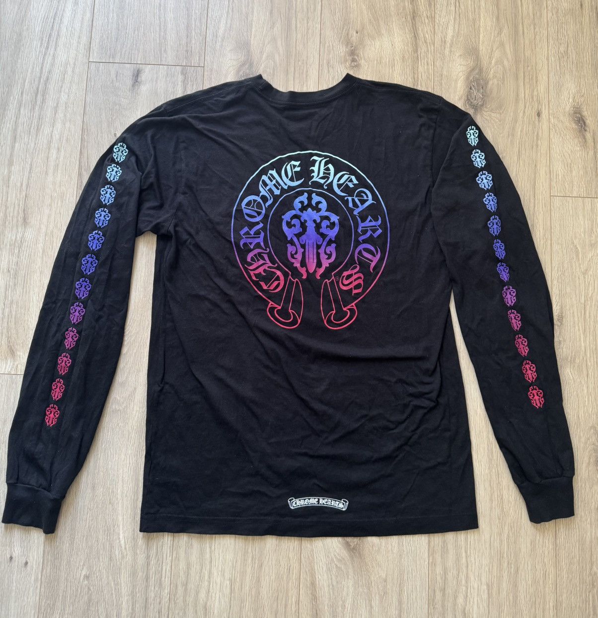 Chrome Hearts Chrome Hearts Color Gradient Sword Long Sleeve Tee Size L Size US L / EU 52-54 / 3 - 2 Thumbnail
