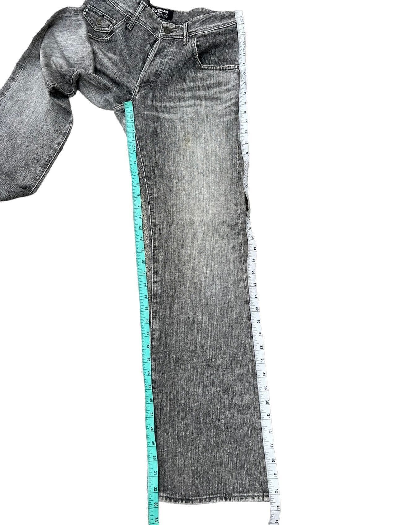RUDE GALLERY Vintage Rude Gallery Japan Faded Black Denim Flare Jeans Size US 32 / EU 48 - 5 Thumbnail
