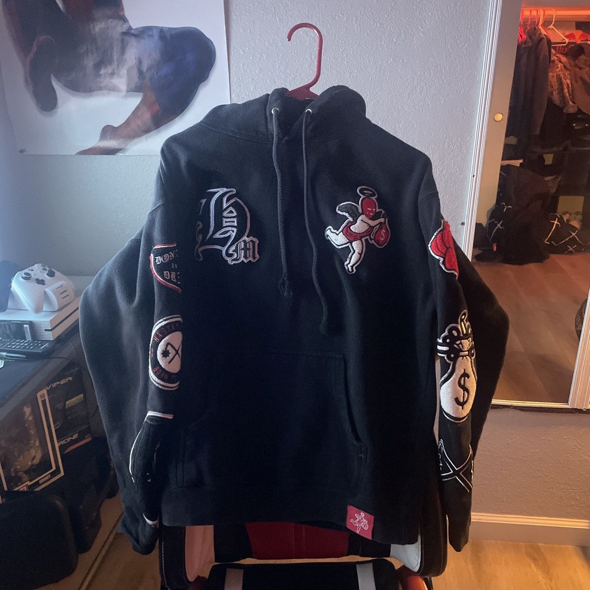 Snipes Ski Mask Varsity Patch Hoodie Size US L / EU 52-54 / 3 - 1 Thumbnail