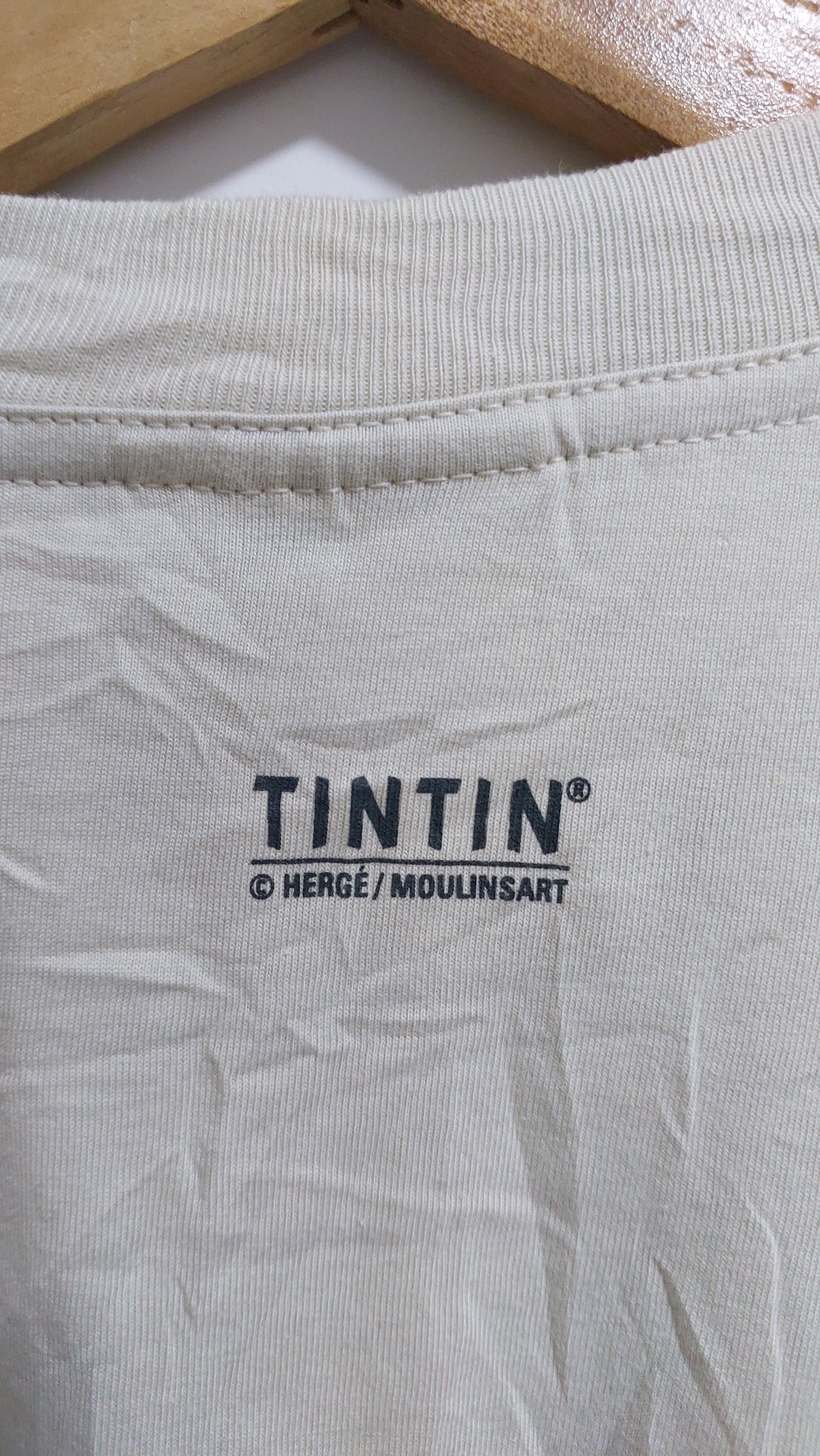 Cartoon Network × Vintage VINTAGE TINTIN CARTOON TSHIRT Size US XXL / EU 58 / 5 - 3 Thumbnail