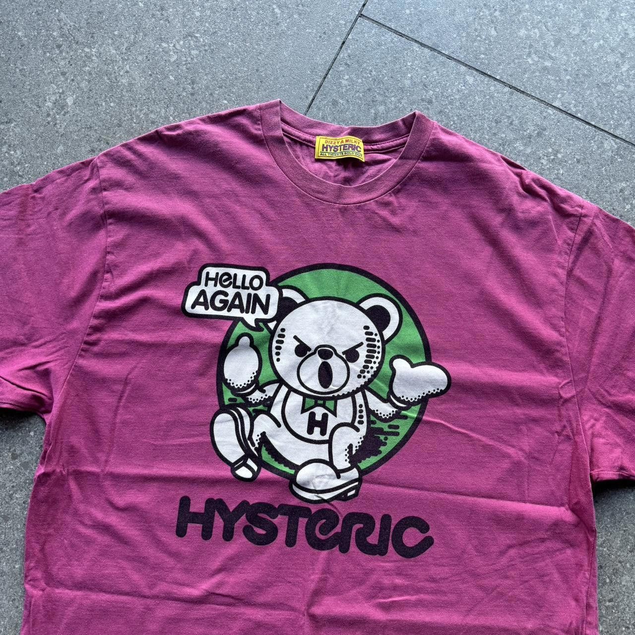 Designer Hysteric Glamour Pink Bear Top Size ONE SIZE - 3 Thumbnail