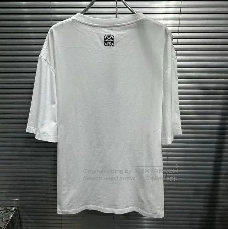 Loewe Loewe White Cotton Women's T-Shirt . Size M / US 6-8 / IT 42-44 - 2 Thumbnail
