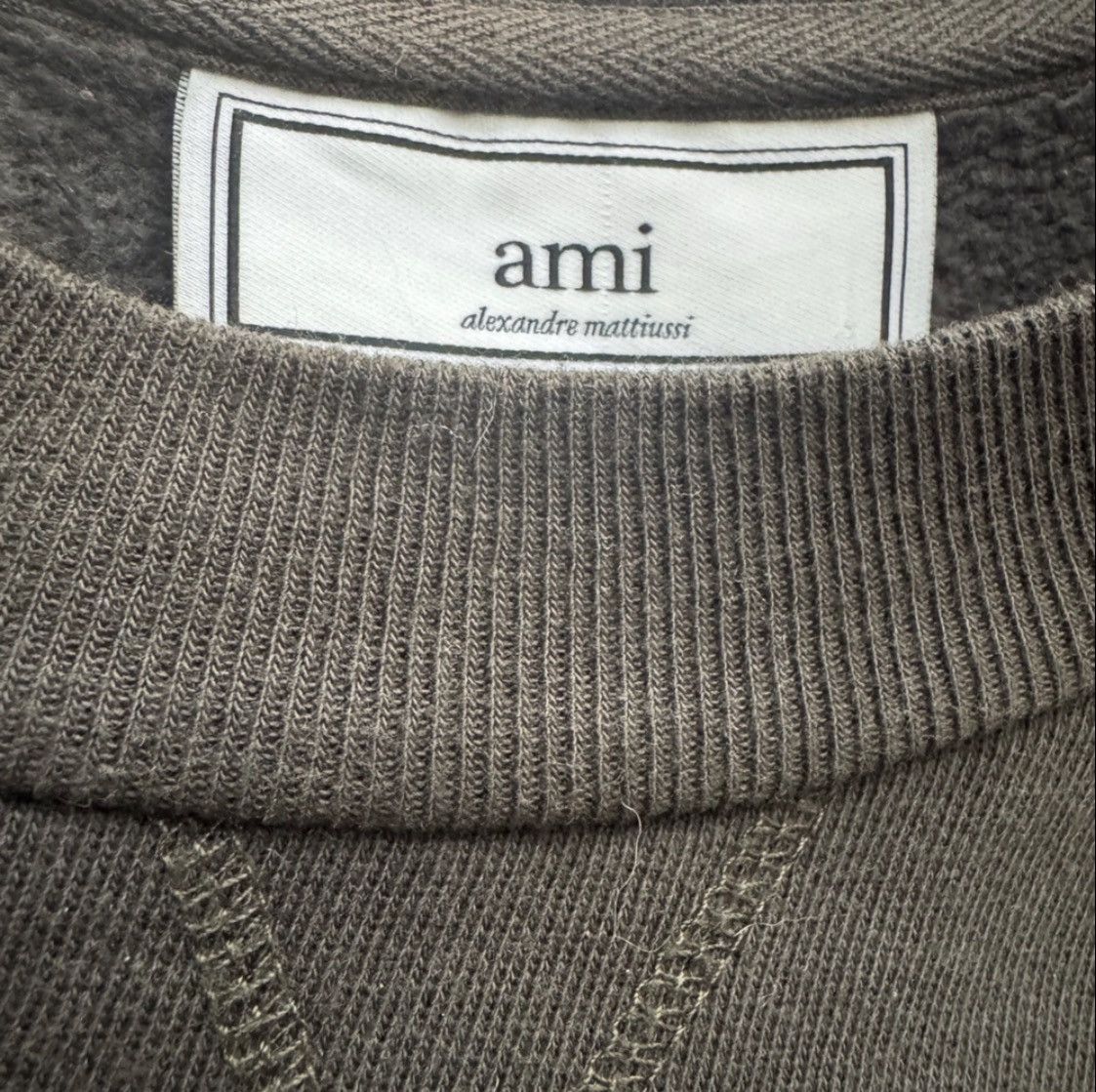 AMI AMI Paris Black Rose Graphic Sweatshirt | Velvet Logo Size US S / EU 44-46 / 1 - 8 Thumbnail