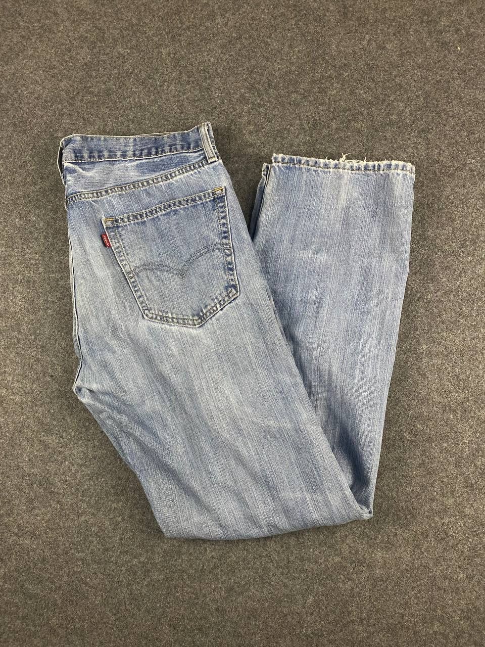Levi's vintage levis distressed denim nice design Size US 38 / EU 54 - 2 Thumbnail