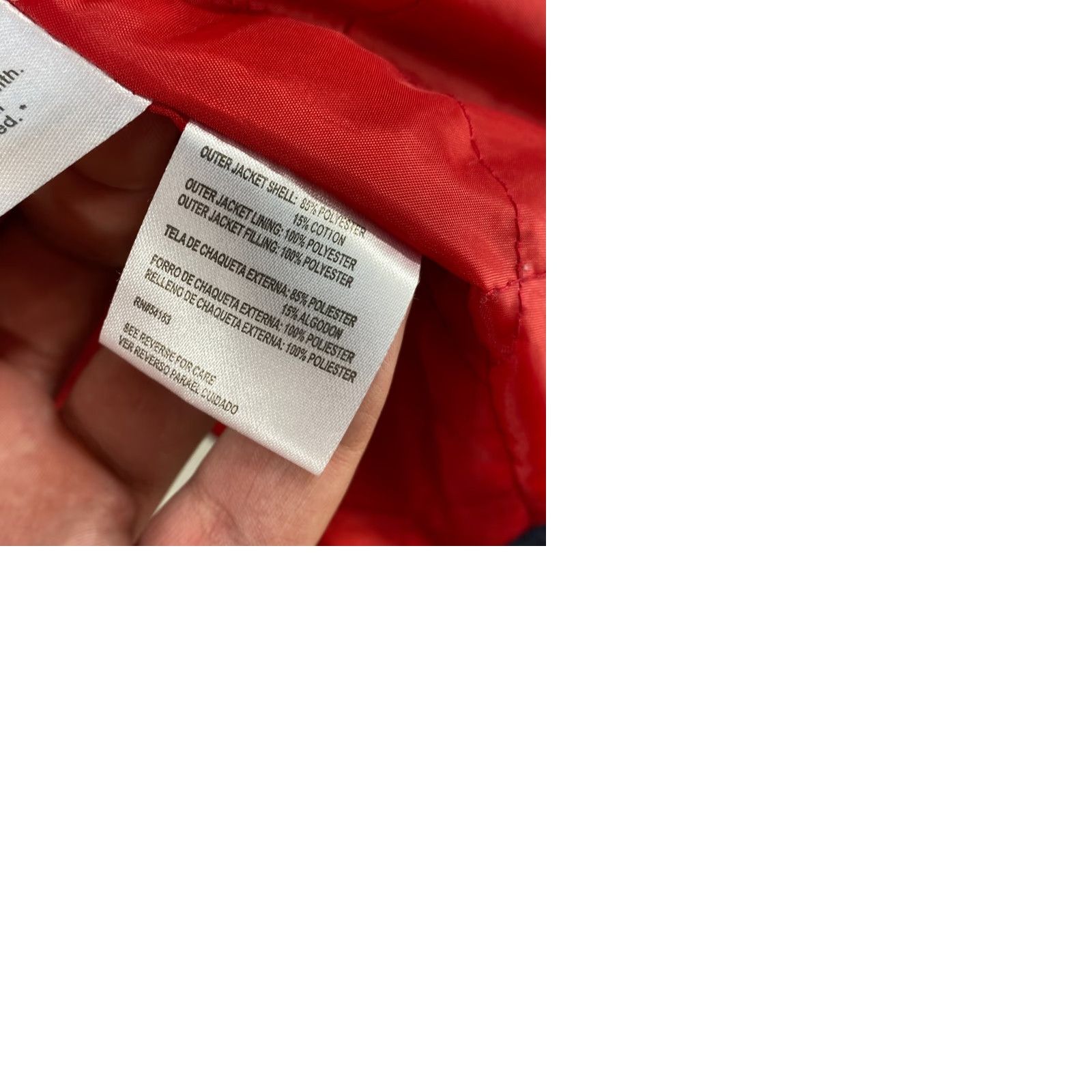 Tommy Hilfiger TOMMY HILFIGER Shell Jacket Women Large Blue Red Full Zip Pockets Zip Zippered Size L / US 10 / IT 46 - 9 Thumbnail
