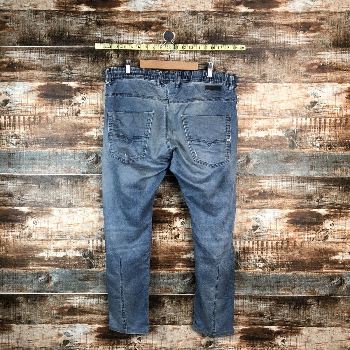 Diesel Diesel Blue Distressed Denim Pants #A2092 Size US 33 - 16 Thumbnail