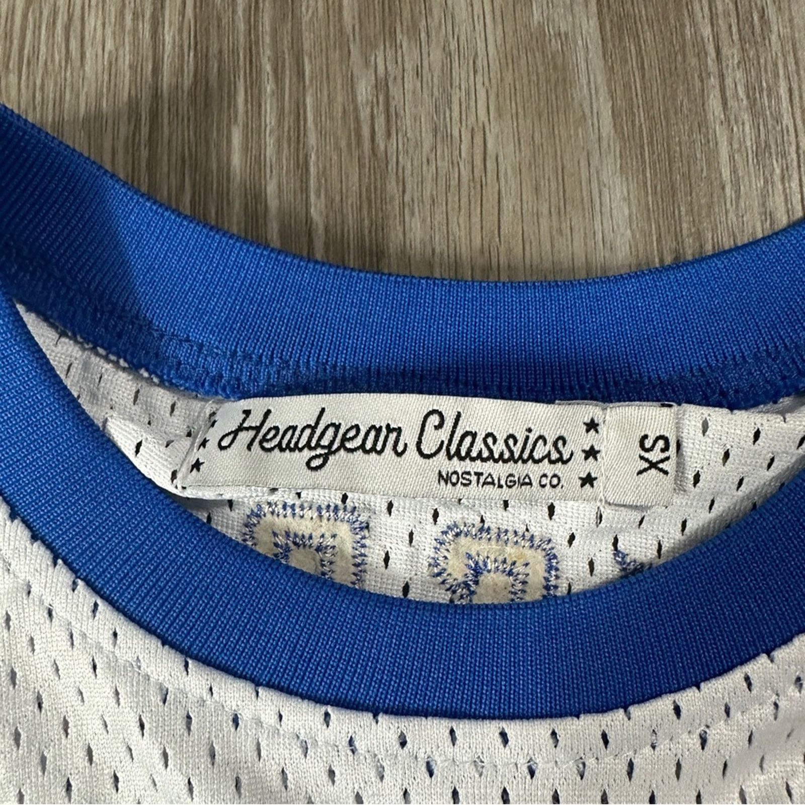 Crenshaw Nipsey Crenshaw Hussle 60 Blue & White Cropped Jersey Sz XS Size XS / US 0-2 / IT 36-38 - 3 Thumbnail