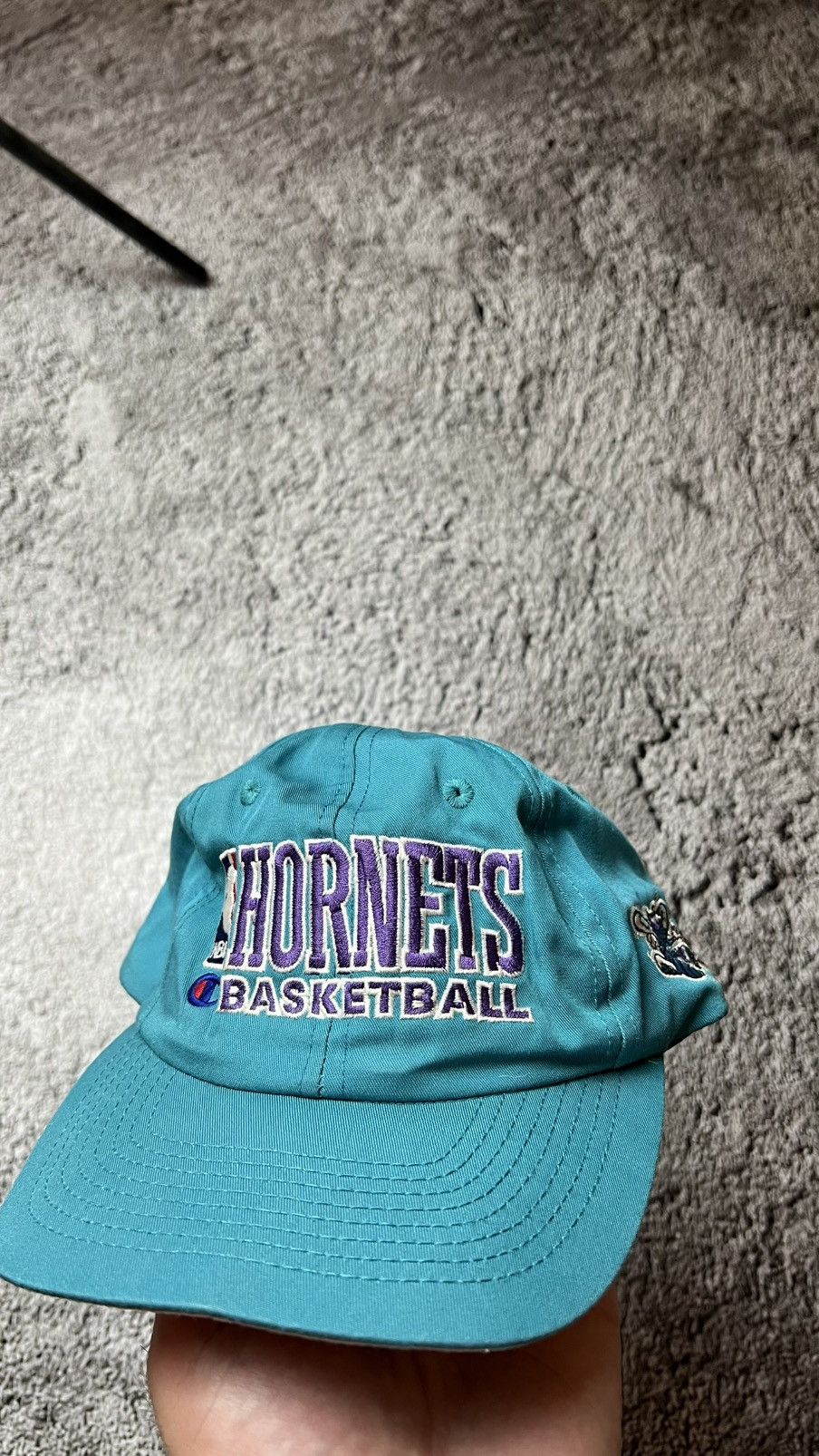 Champion VTG 90’s Charlotte Hornets NBA champion hat Size ONE SIZE - 1 Thumbnail