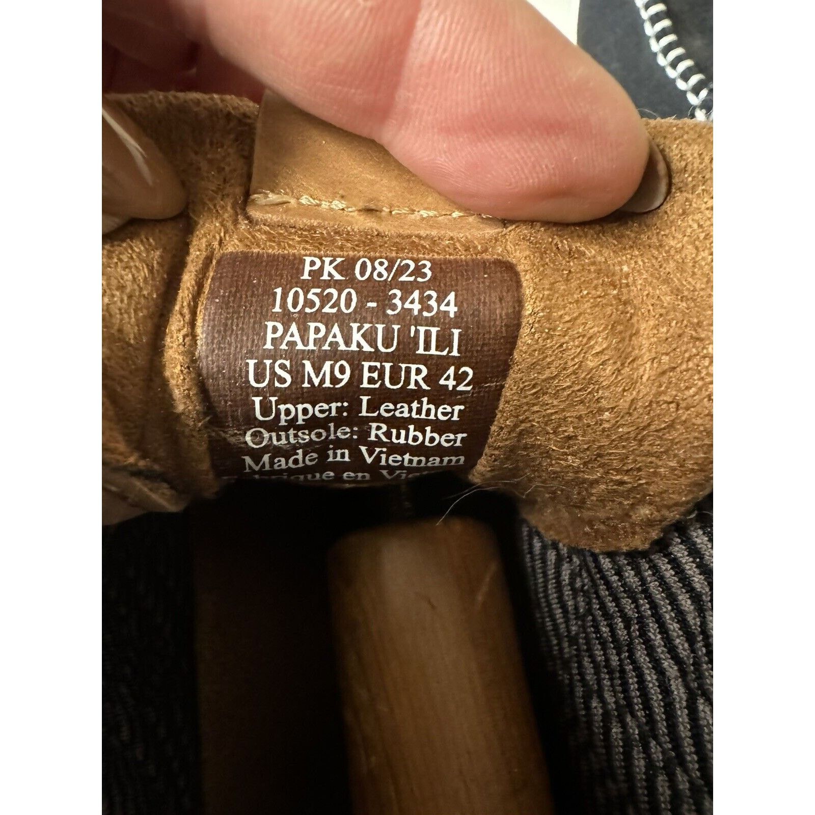 Olukai Olukai Papaku’Ili Men’s Waterproof Leather Chukka Boots Tan Size US 9 / EU 42 - 8 Thumbnail