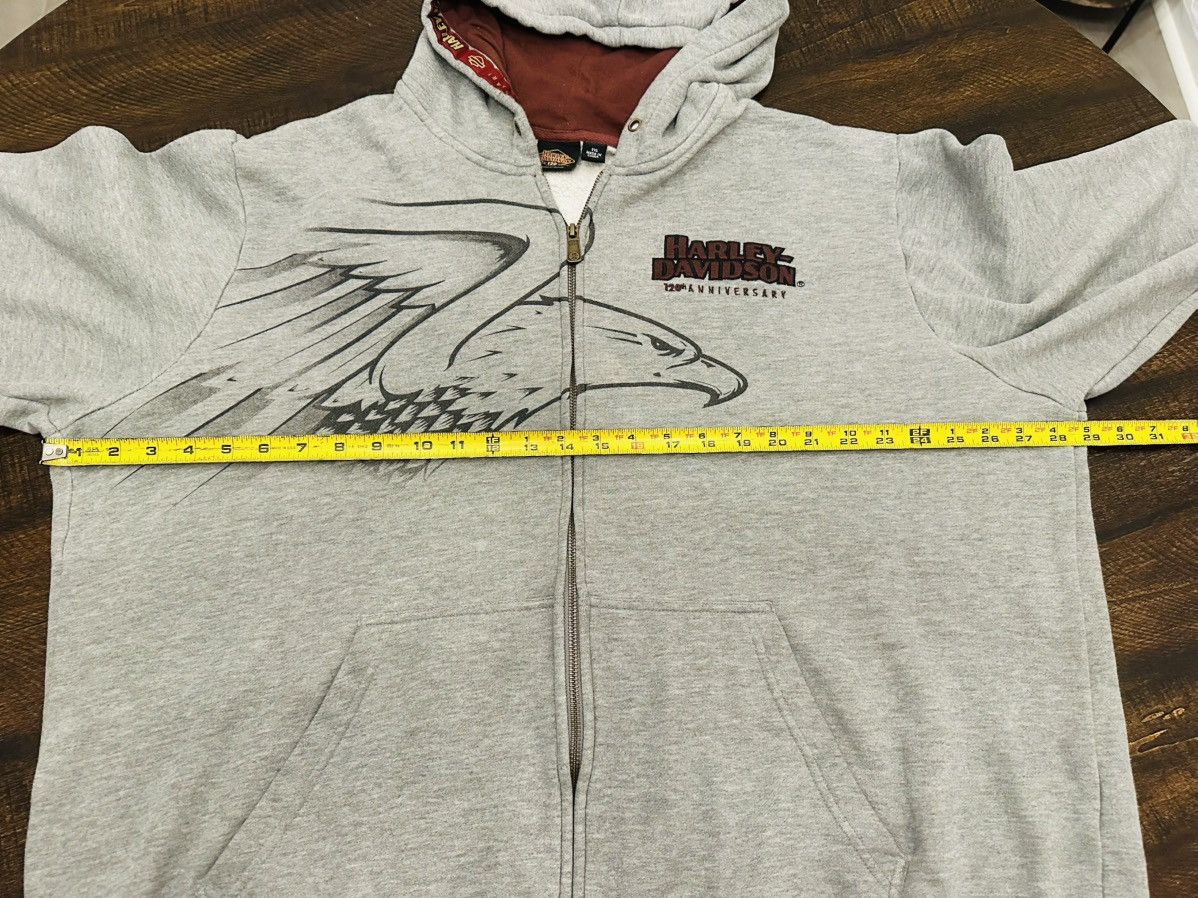 Harley Davidson Harley-Davidson Men's 2XL 120th Anniv. Full Zip Up Hoodie Size US XXL / EU 58 / 5 - 8 Thumbnail