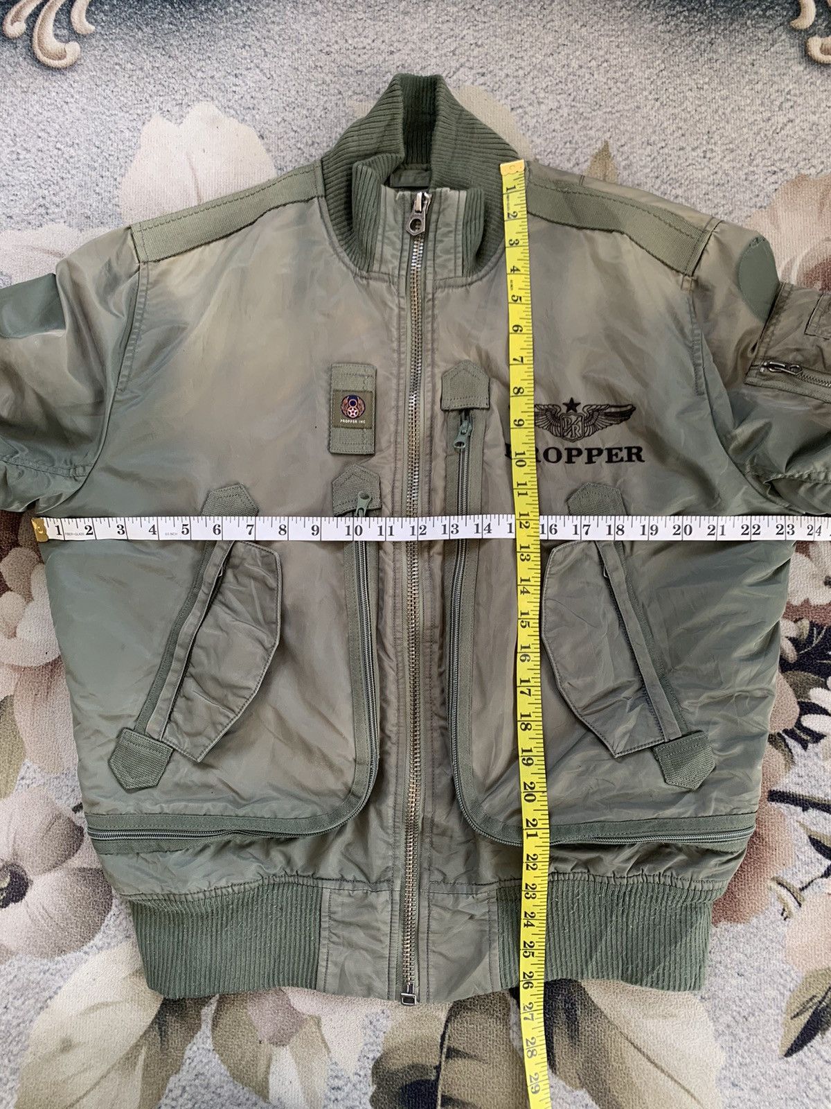 Propper Propper USAF George A.F.Base Tactical Pilot Bomber Jacket Size US L / EU 52-54 / 3 - 18 Thumbnail