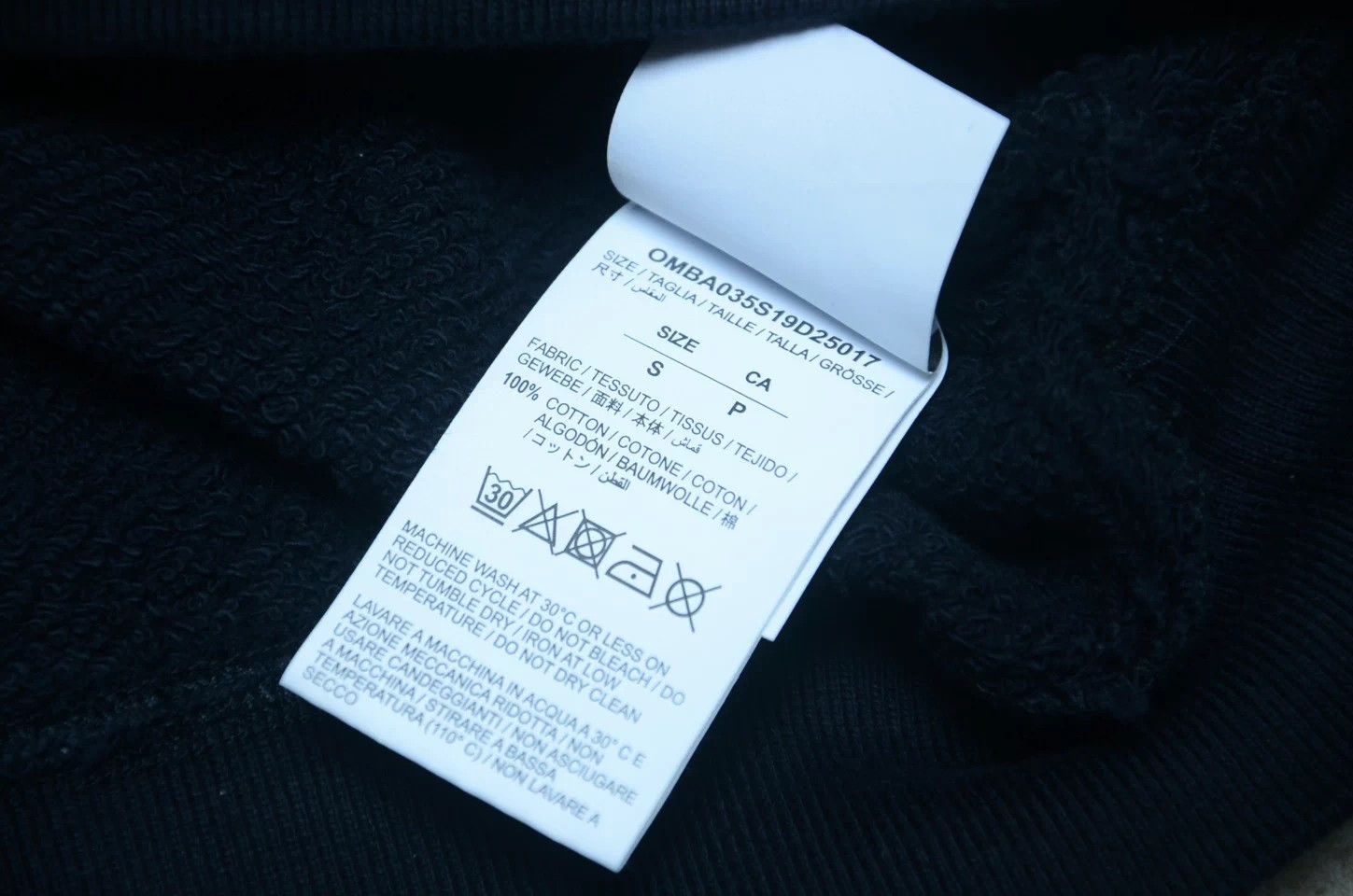 Off-White Off-White Flame Skull Oversized Unisex Sweatshirt S Size US S / EU 44-46 / 1 - 8 Thumbnail
