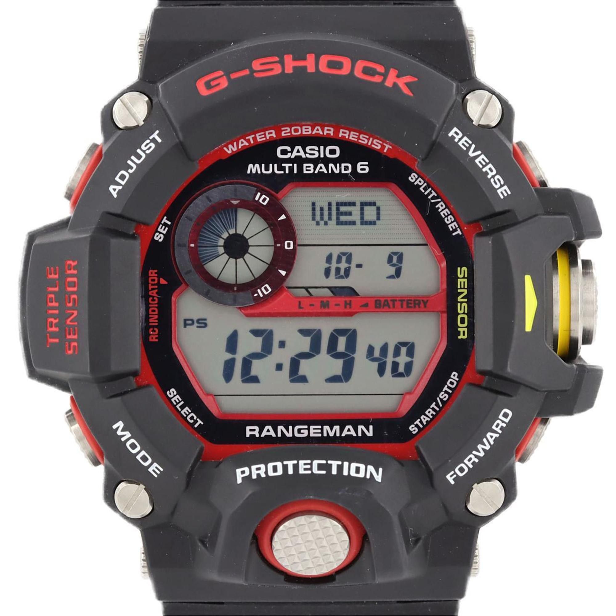 Casio G-SHOCK Rangeman Emergency Fire Assistance Team Radio-controlled watch GW-9400NFST-1AJR Solar Quartz