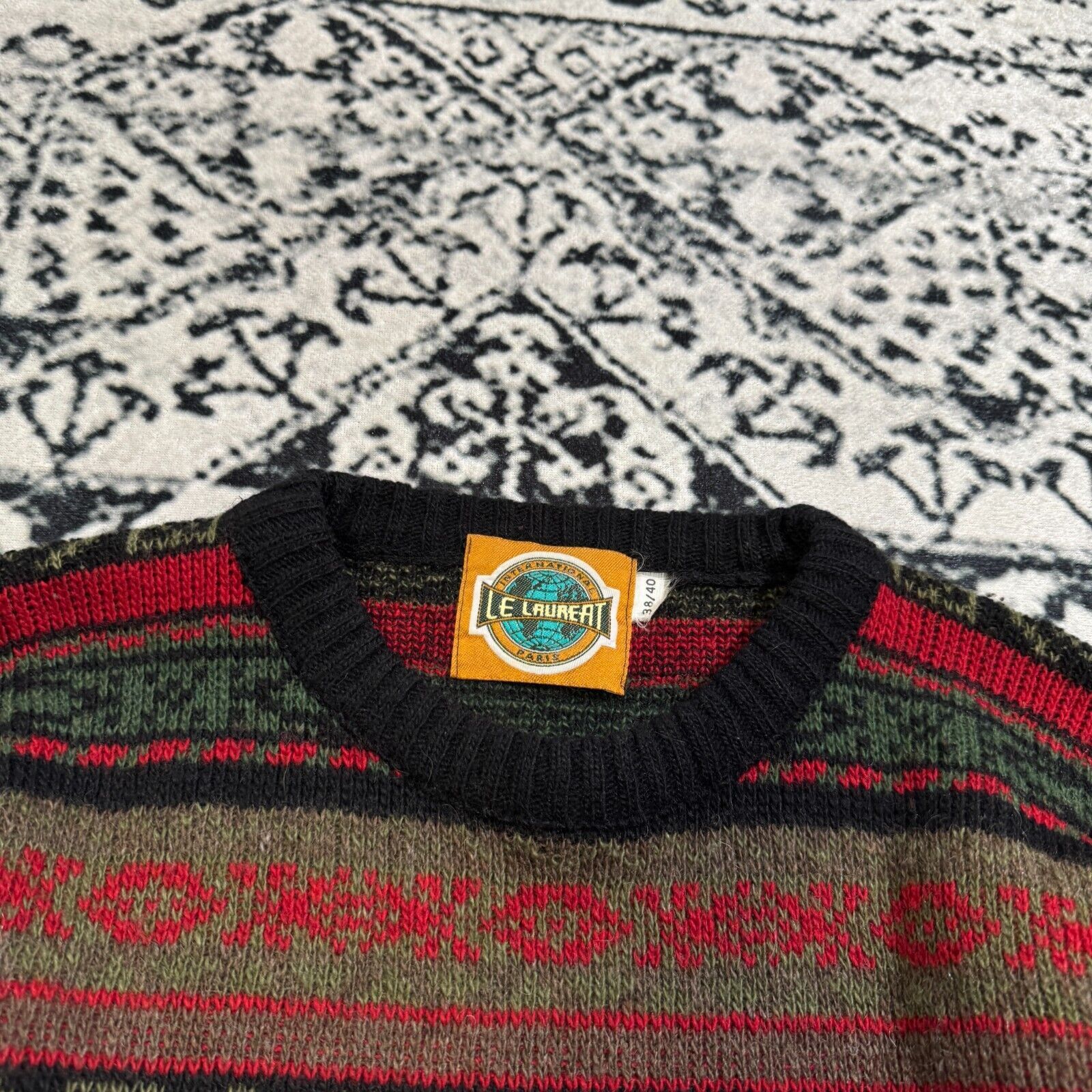 Vintage Vintage Unisex Sweater Size S Freddy Kreuger 90s Winter Size US S / EU 44-46 / 1 - 10 Thumbnail