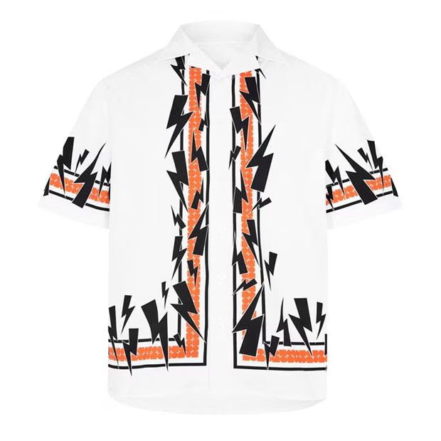 image of Neil Barrett O1G2R1Mq0424 Shirts In Multicolor, Men's (Size Medium)