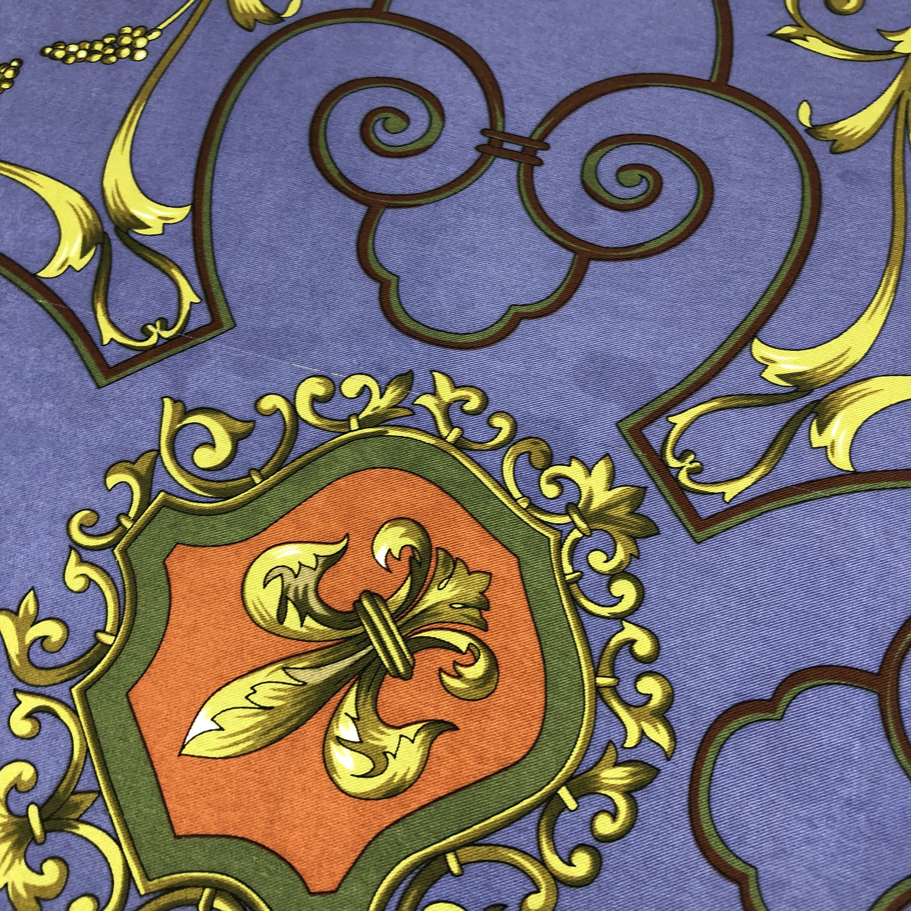 Other × Vintage Vintage Michel Valentino SILK Scarf Twill Stole Wraps Scarve Size ONE SIZE - 18 Thumbnail