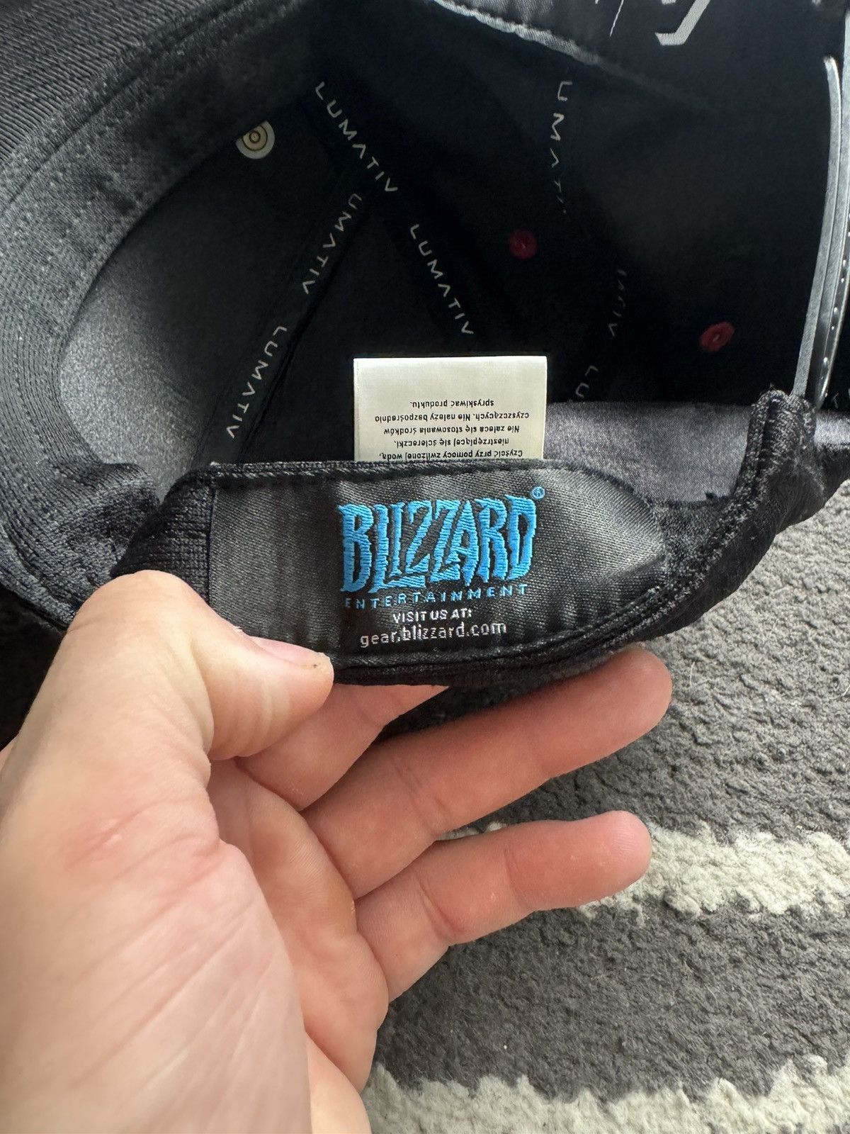 Vintage Cap Blizzard World of Craft Size ONE SIZE - 6 Thumbnail