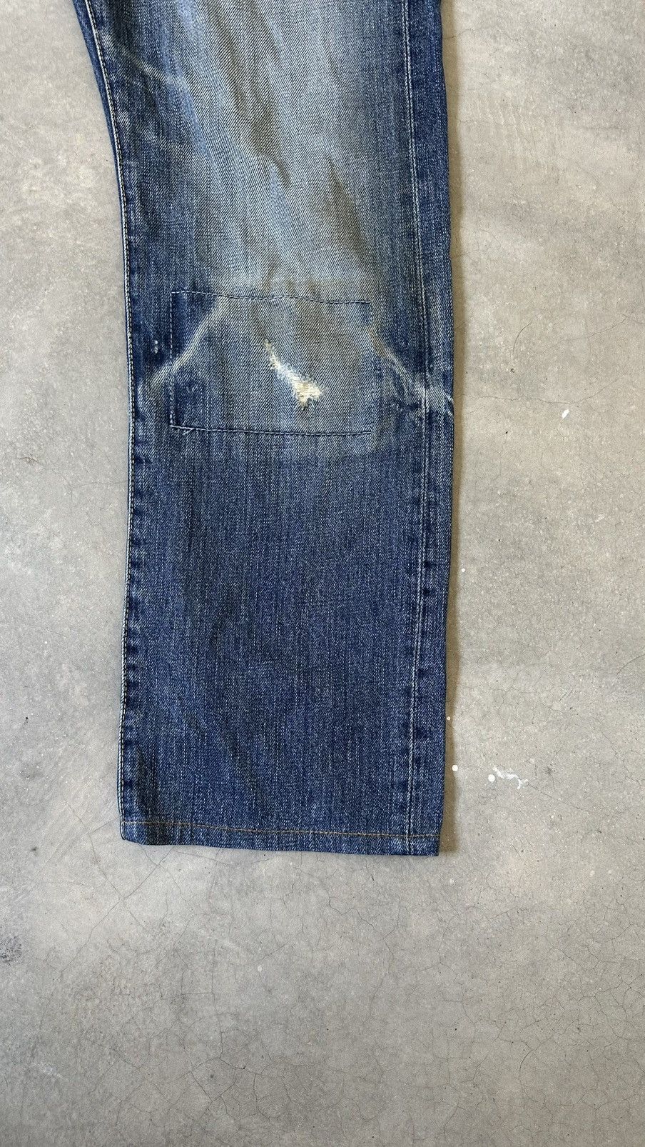 Eternal VINTAGE ETERNAL DISTRESSED DENIM PANT Size US 34 / EU 50 - 3 Thumbnail