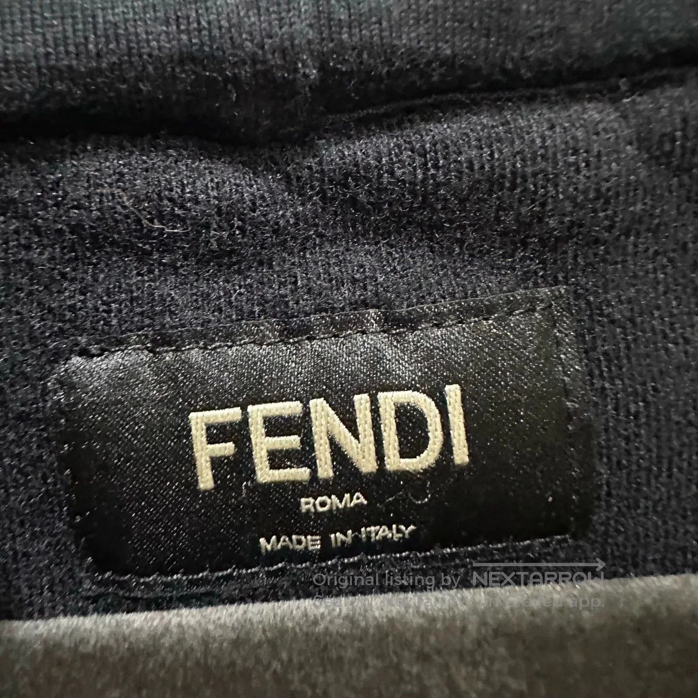 Fendi Fendi Black Monster Eye Hoodie Jacket. Size US L / EU 52-54 / 3 - 4 Thumbnail
