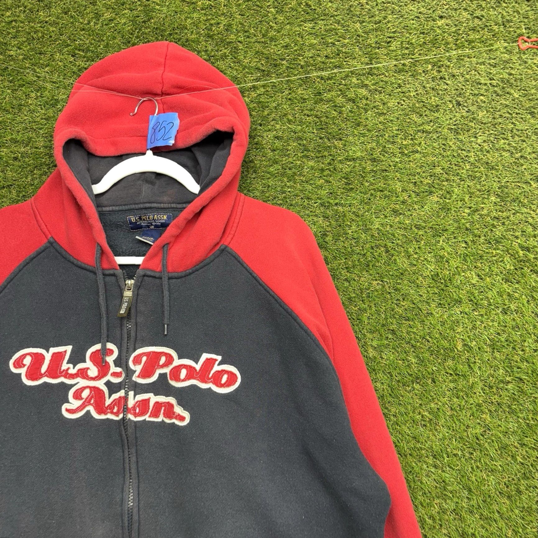 Vintage Vintage Polo ASSN Y2K Hoodie Mens 2XL Hip Hop Style Baggy Spellout Skater US Size US XXL / EU 58 / 5 - 3 Thumbnail