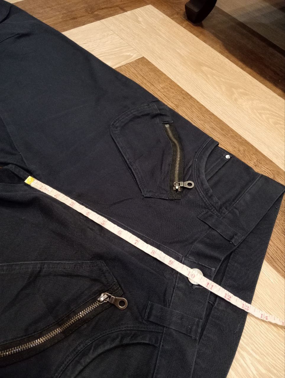 PPFM VINTAGE PPFM JAPAN BLUE CURVE PANTS Size US 32 / EU 48 - 12 Thumbnail