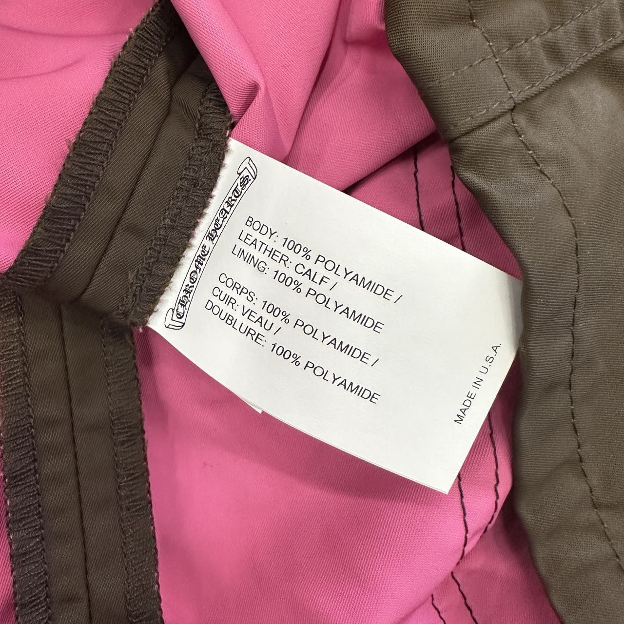 Chrome Hearts Chrome Hearts Pink Cross Nylon Brown Utility Skirt Size 42" / US 20 - 3 Thumbnail