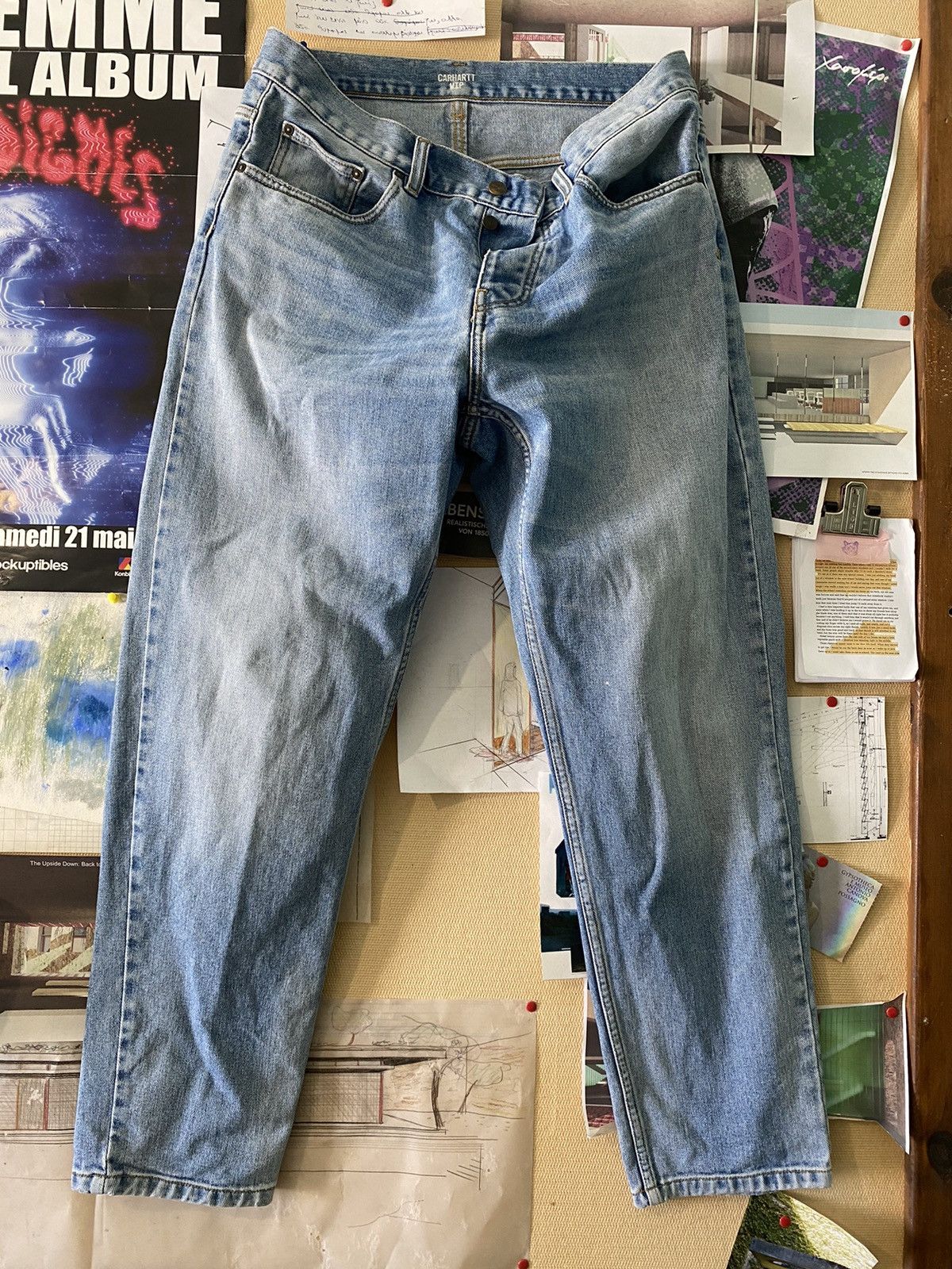 Carhartt × Carhartt Wip Carhartt WIP Denim Size US 32 / EU 48 - 2 Thumbnail