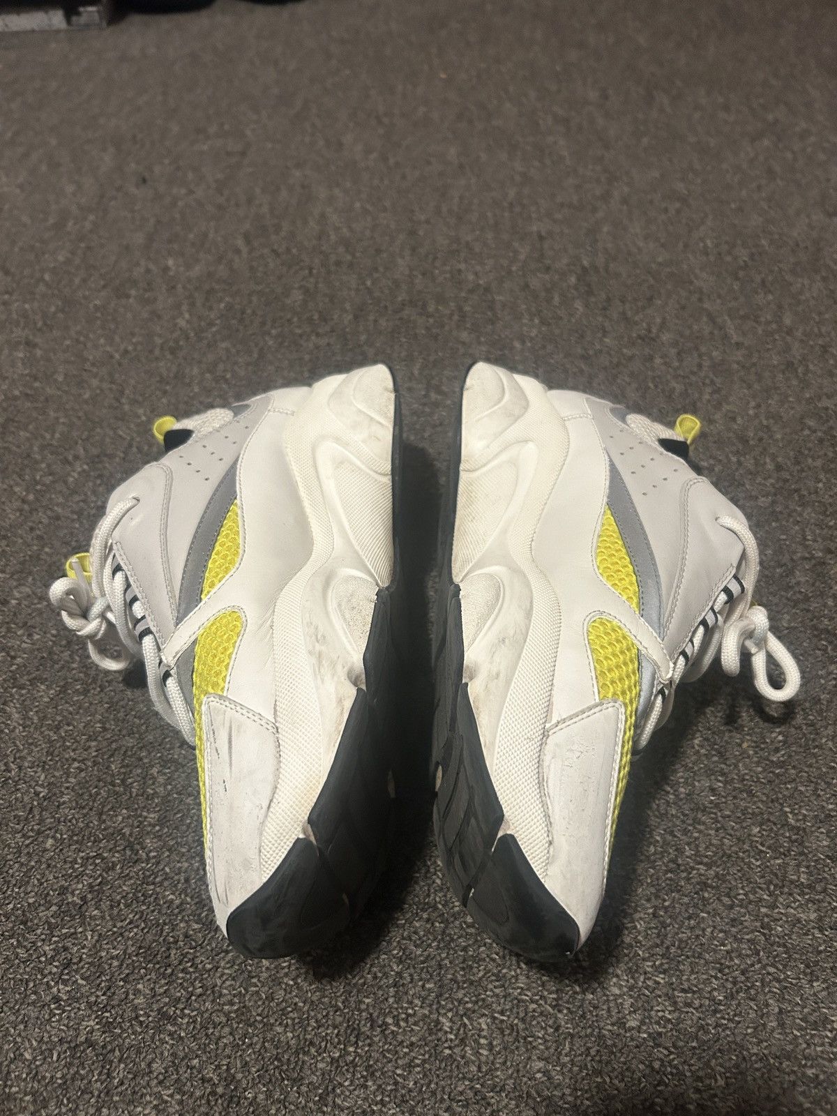 Dior Dior B22 White Yellow Size US 10 / EU 43 - 4 Thumbnail
