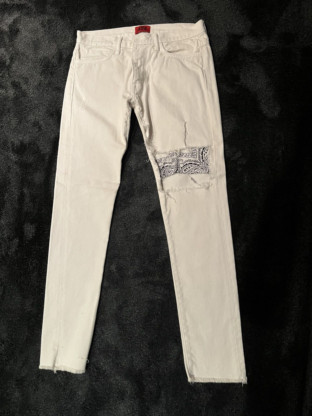 424 424 Bandana Jeans Size US 28 / EU 44 - 1 Thumbnail