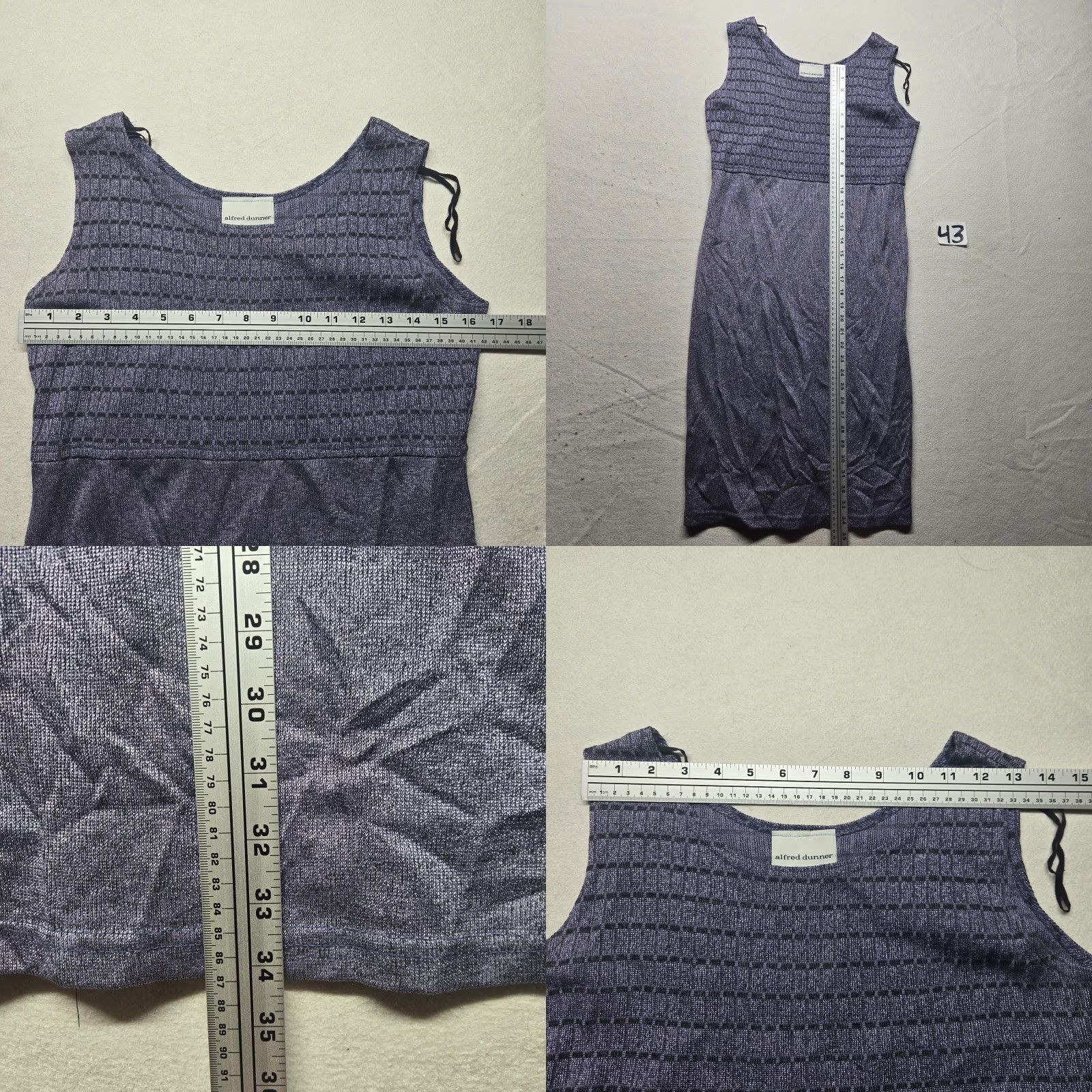 Vintage Vintage Alfred Dunner Purple Dress 2pc Set Skirt Top Shirt Womens S Size S / US 4 / IT 40 - 8 Thumbnail